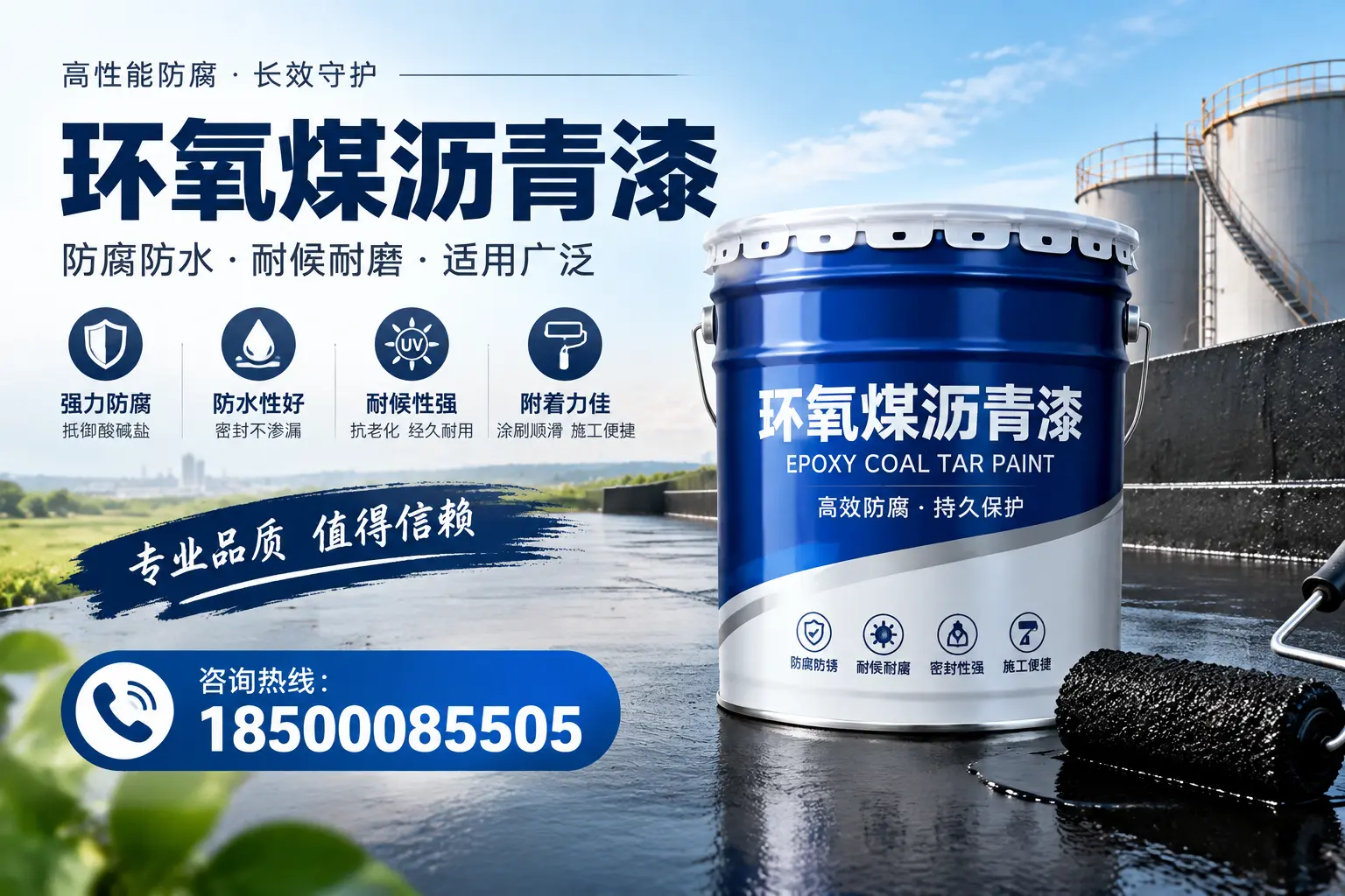 环氧煤沥青漆与油漆的区别，海伦消费者最关心的问题